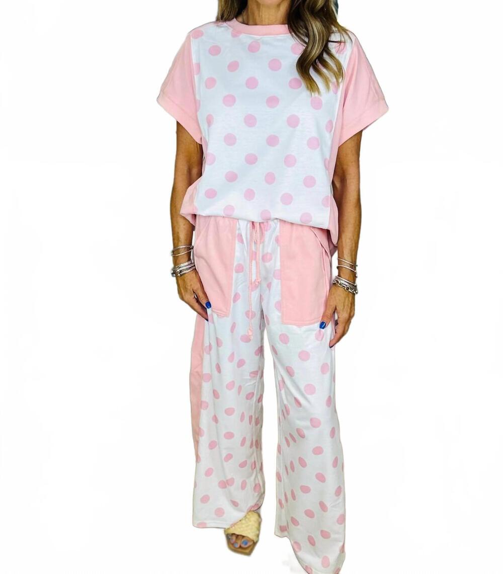 NEW SHEWIN women's the strawberry cream set in pink